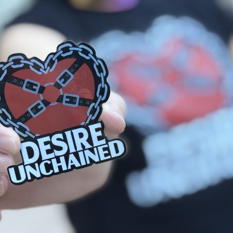 Desire Unchained Sticker